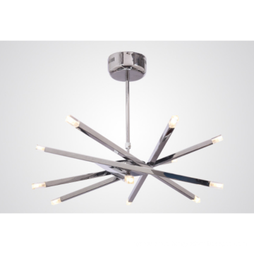 Wholesale Contemporary Chrome Metal Modern LED Chandelier Pendant Light